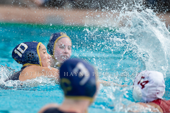 Collegiate Women's Water Polo: Stanford Invitational: California Golden Bears vs Indiana University Hoosiers