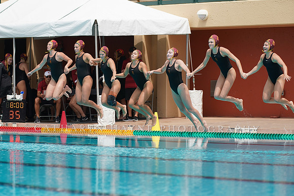 Collegiate Women's Water Polo: MPSF: UCLA Bruins vs USC Trojans