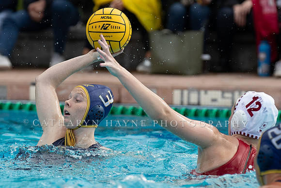 Collegiate Women's Water Polo: Stanford Invitational: California Golden Bears vs Indiana University Hoosiers