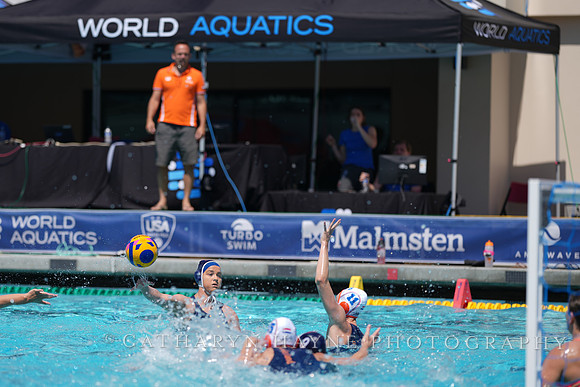 2023 Water Polo World Cup Finals: USA vs NED