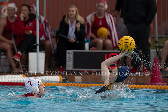 Collegiate Women's Water Polo: Stanford Invitational: California Golden Bears vs Indiana University Hoosiers