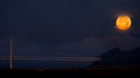 Moonset Alameda