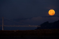 Moonset Alameda