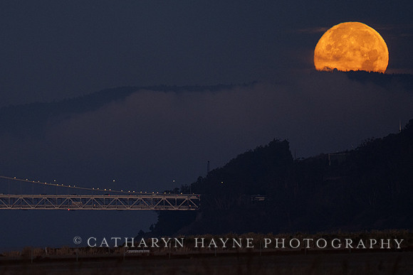Moonset Alameda