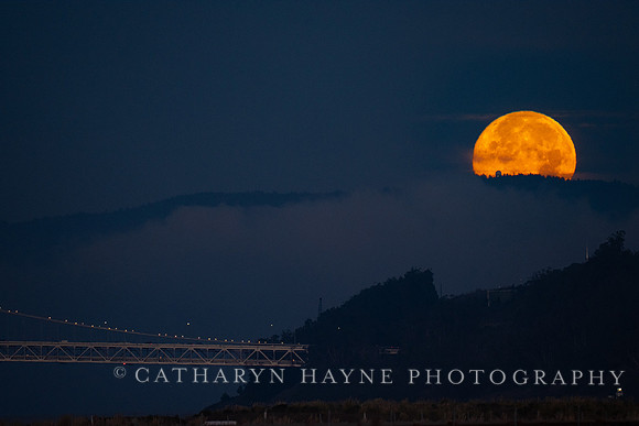 Moonset Alameda