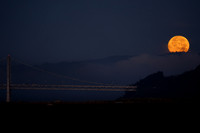 Moonset Alameda