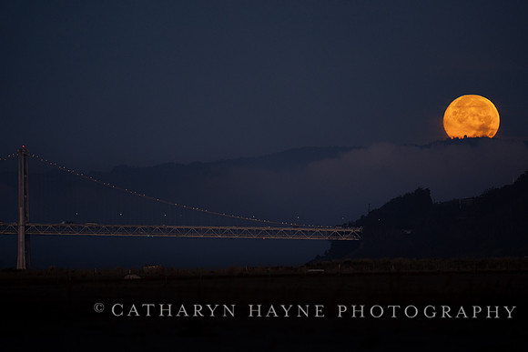 Moonset Alameda