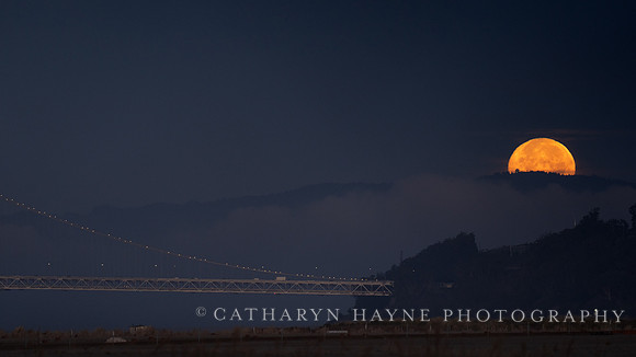 Moonset Alameda