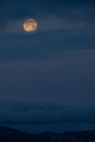 Moonset over San Francisco