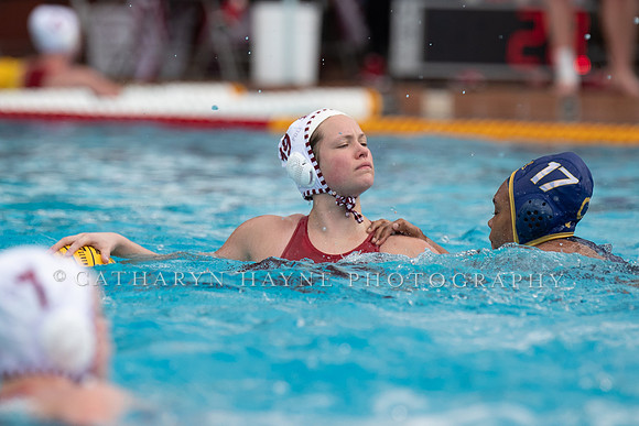 Collegiate Women's Water Polo: Stanford Invitational: California Golden Bears vs Indiana University Hoosiers