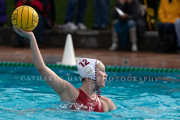Collegiate Women's Water Polo: Stanford Invitational: California Golden Bears vs Indiana University Hoosiers
