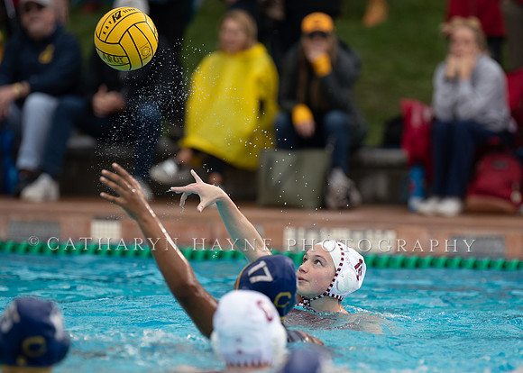 Collegiate Women's Water Polo: Stanford Invitational: California Golden Bears vs Indiana University Hoosiers