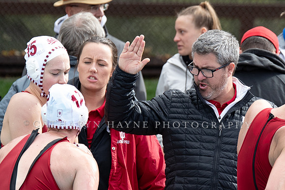 Collegiate Women's Water Polo: Stanford Invitational: California Golden Bears vs Indiana University Hoosiers
