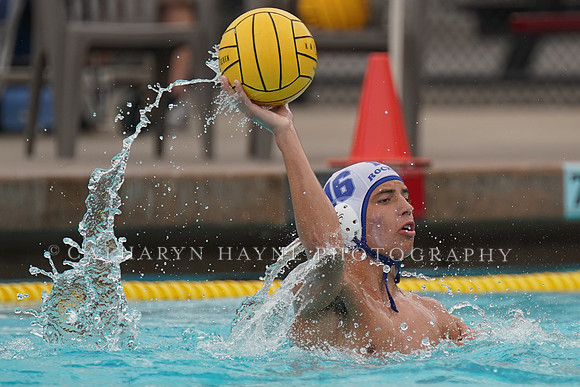 Youth Water Polo: Roche Tournament: Redwood High School Varsity vs Rocklin High School Varsity