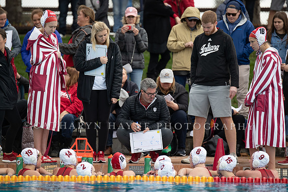 Collegiate Women's Water Polo: Stanford Invitational: California Golden Bears vs Indiana University Hoosiers