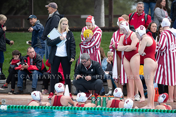 Collegiate Women's Water Polo: Stanford Invitational: California Golden Bears vs Indiana University Hoosiers