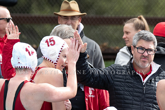 Collegiate Women's Water Polo: Stanford Invitational: California Golden Bears vs Indiana University Hoosiers