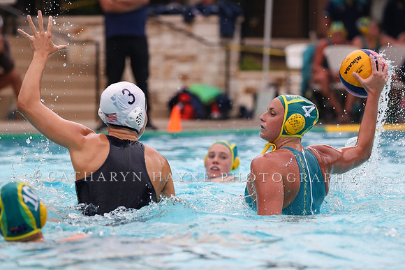 USA Water Polo: Women's Exhibition Games: USA vs Australia
