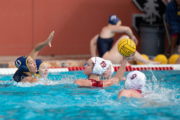 Collegiate Women's Water Polo: Stanford Invitational: California Golden Bears vs Indiana University Hoosiers