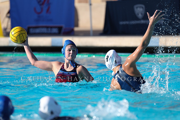 USA Water Polo: Girl's Olympic Development Program Championships: Youth Gold: PAC Red vs CST Red
