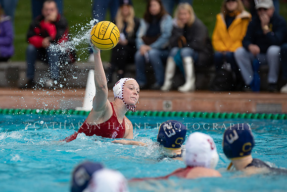 Collegiate Women's Water Polo: Stanford Invitational: California Golden Bears vs Indiana University Hoosiers