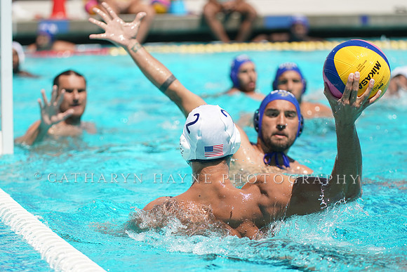 USA Water Polo:Men's Senior Nationals: USA vs Brazil