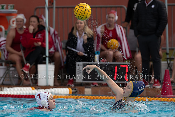 Collegiate Women's Water Polo: Stanford Invitational: California Golden Bears vs Indiana University Hoosiers