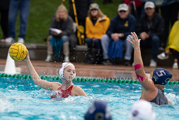 Collegiate Women's Water Polo: Stanford Invitational: California Golden Bears vs Indiana University Hoosiers