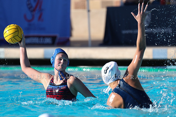USA Water Polo: Girl's Olympic Development Program Championships: Youth Gold: PAC Red vs CST Red