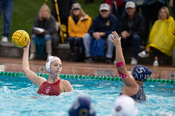 Collegiate Women's Water Polo: Stanford Invitational: California Golden Bears vs Indiana University Hoosiers