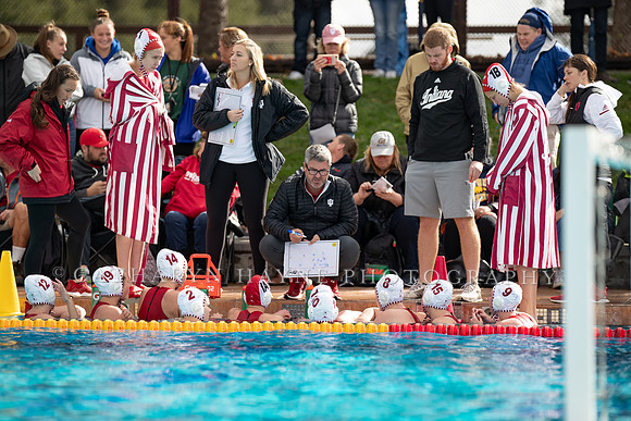 Collegiate Women's Water Polo: Stanford Invitational: California Golden Bears vs Indiana University Hoosiers