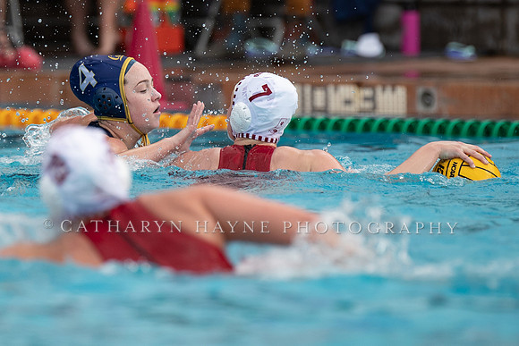Collegiate Women's Water Polo: Stanford Invitational: California Golden Bears vs Indiana University Hoosiers