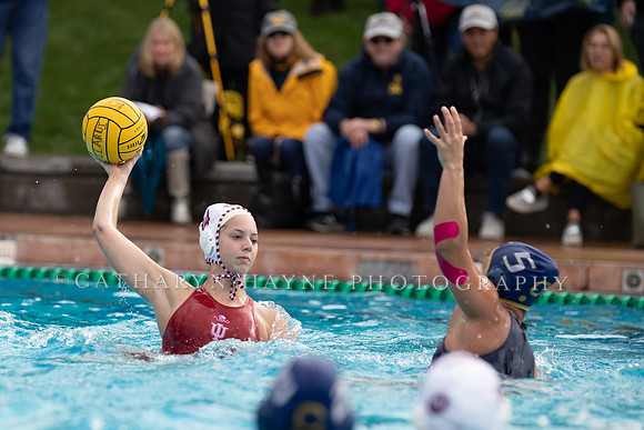 Collegiate Women's Water Polo: Stanford Invitational: California Golden Bears vs Indiana University Hoosiers