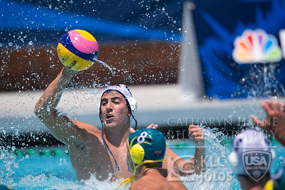Olympic Team Trials USA vs AUS Men