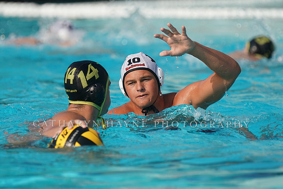 High School Water Polo: Redwood High School Varsity vs Mountain View High School Varsity