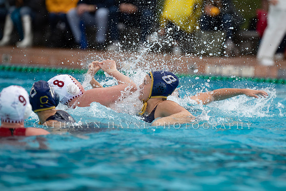 Collegiate Women's Water Polo: Stanford Invitational: California Golden Bears vs Indiana University Hoosiers