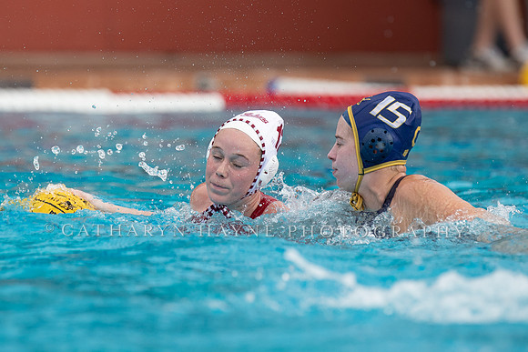 Collegiate Women's Water Polo: Stanford Invitational: California Golden Bears vs Indiana University Hoosiers