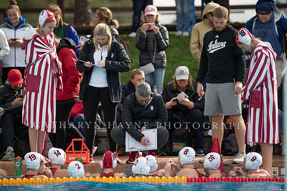 Collegiate Women's Water Polo: Stanford Invitational: California Golden Bears vs Indiana University Hoosiers