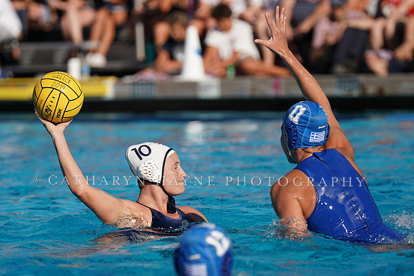 USA Water Polo Women's Senior National Team : USA vs Greece