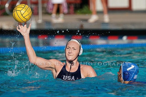 USA Water Polo Women's Senior National Team : USA vs Greece