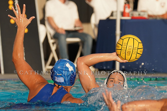 USA Water Polo Women's Senior National Team : USA vs Greece