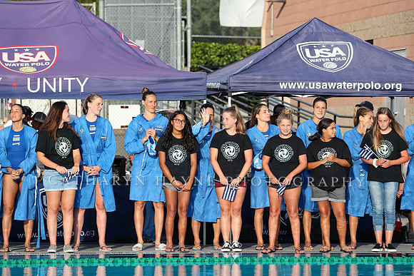 USA Water Polo Women's Senior National Team : USA vs Greece