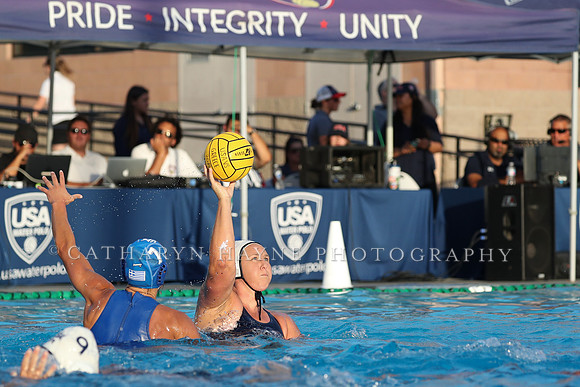 USA Water Polo Women's Senior National Team : USA vs Greece