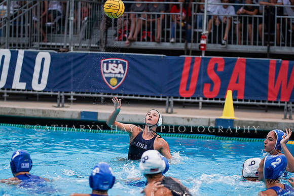 USA Water Polo: Women's Senior National Team:USA vs Greece
