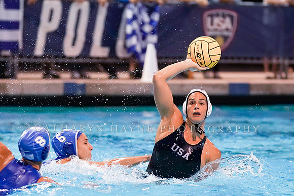 USA Water Polo: Women's Senior National Team:USA vs Greece