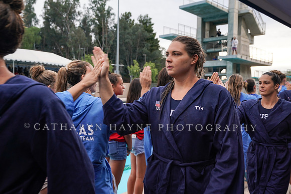 USA Water Polo: Women's Senior National Team:USA vs Greece