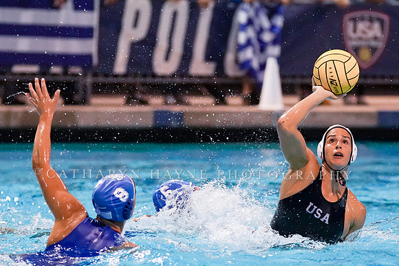 USA Water Polo: Women's Senior National Team:USA vs Greece