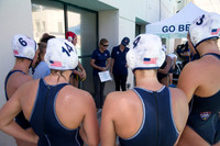 USA Junior gets ready to face NYAC A at US Open Water Polo Tourn