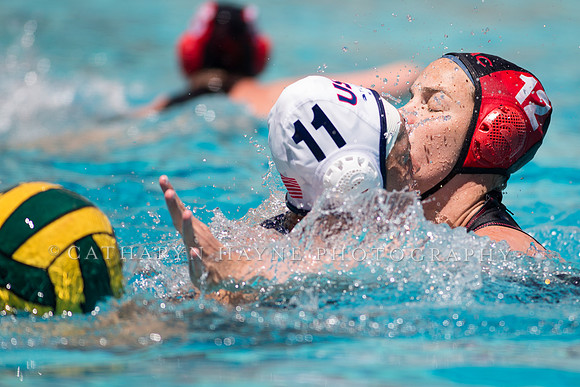 New York Athletic Club A vs USA Junior at US Open Water Polo Tou