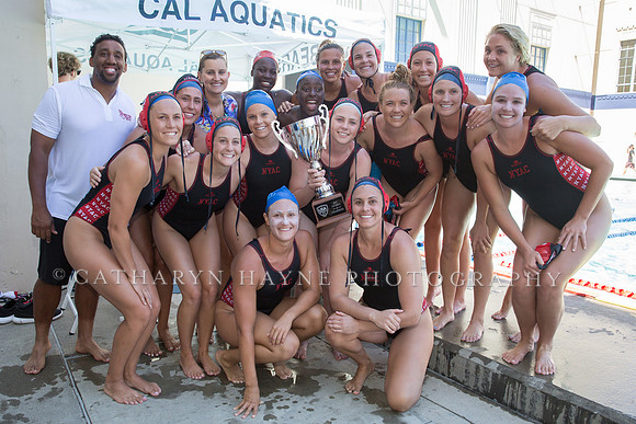 NYAC  after the championship game at US Open Water Polo Tourname